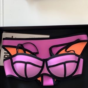 TRIANGLE Neoprene Bikini set